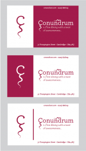 Conundrum Business Cards