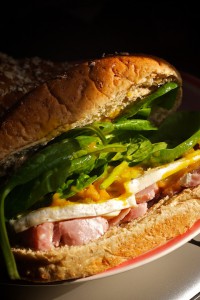 Gammon with Piccalilli